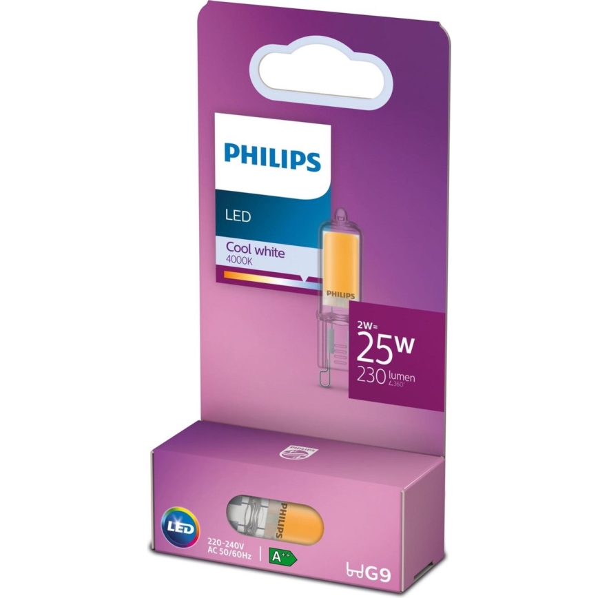 Bombilla LED Philips G9/2W/230V 4000K