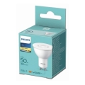 Bombilla LED Philips GU10/4,7W/230V 2700K