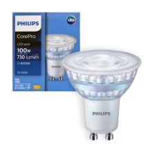 Bombilla LED Philips GU10/6,7W/230V 6500K