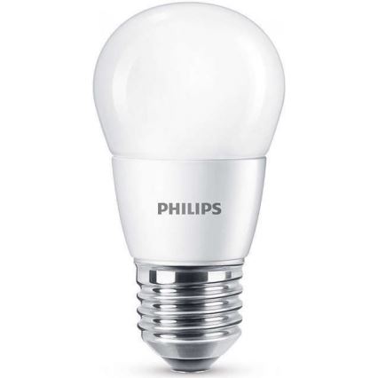 Bombilla LED Philips P48 E27/7W/230V 2700K