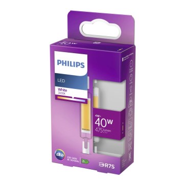 Bombilla LED Philips R7s/4W/230V 3000K 78 mm