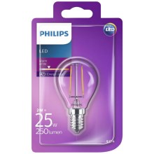 Bombilla LED Philips VINTAGE E14/2W/230V 2700K