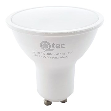 Bombilla LED Qtec GU10/5W/230V 4200K