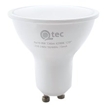 Bombilla LED Qtec GU10/8W/230V 4200K