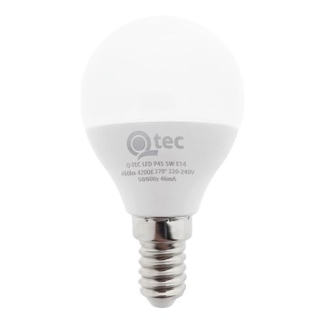 Bombilla LED Qtec P45 E14/5W/230V 4200K