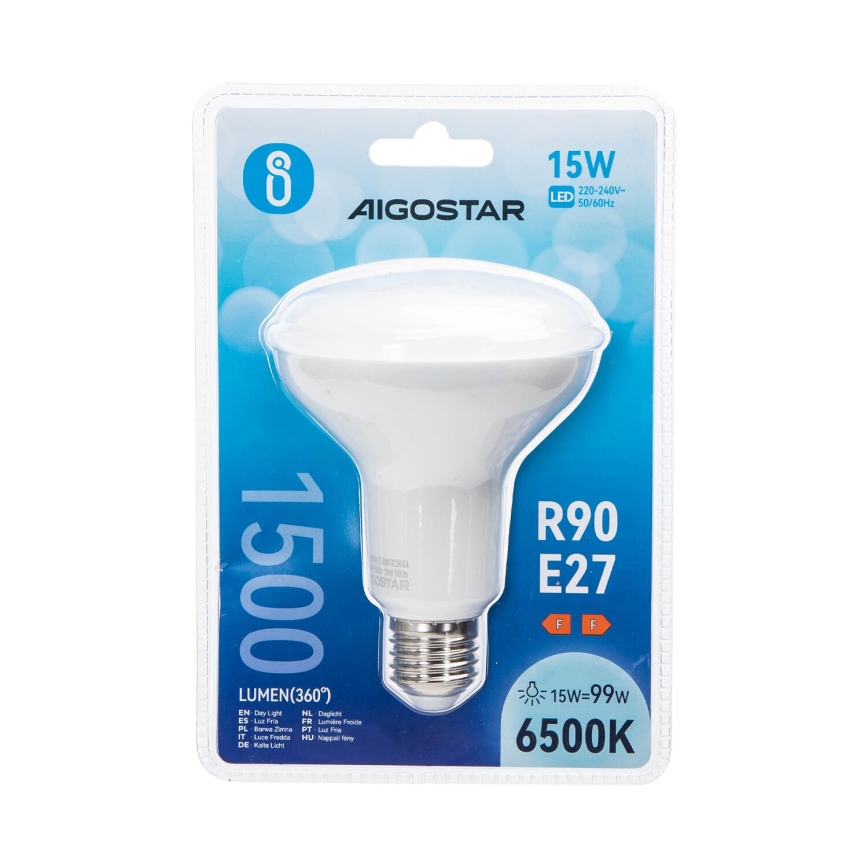 Bombilla LED R90 E27/15W/230V 6500K - Aigostar