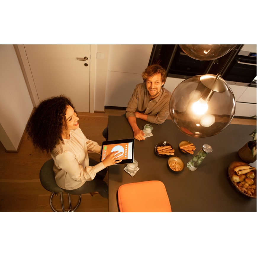 Bombilla LED regulable antibacteriana A40 E27/9W/230V Wi-Fi - Ledvance