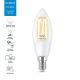 Bombilla LED regulable FILAMENT C35 E14/4,9W/230V 2700-6500K CRI 90 Wi-Fi - WiZ