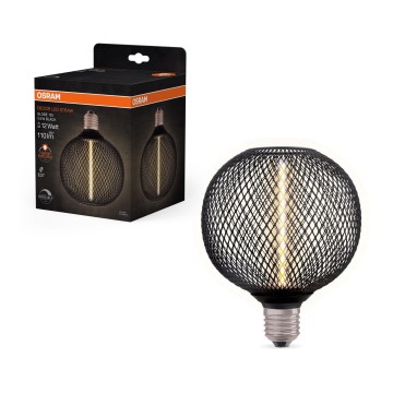 Bombilla LED regulable DECOR  FILAMENT G125 E27/3,5W/230V 1800K negro - Osram