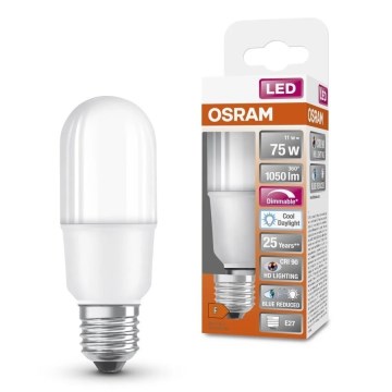 Bombilla LED regulable E27/11W/230V 6500K CRI 90 - Osram