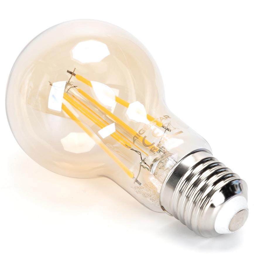 Bombilla LED regulable FILAMENT A60 E27/6W/230V 2200K - Aigostar