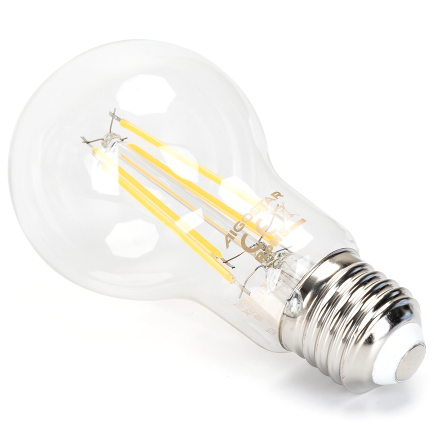 Bombilla LED regulable FILAMENT A60 E27/6W/230V 2700K - Aigostar
