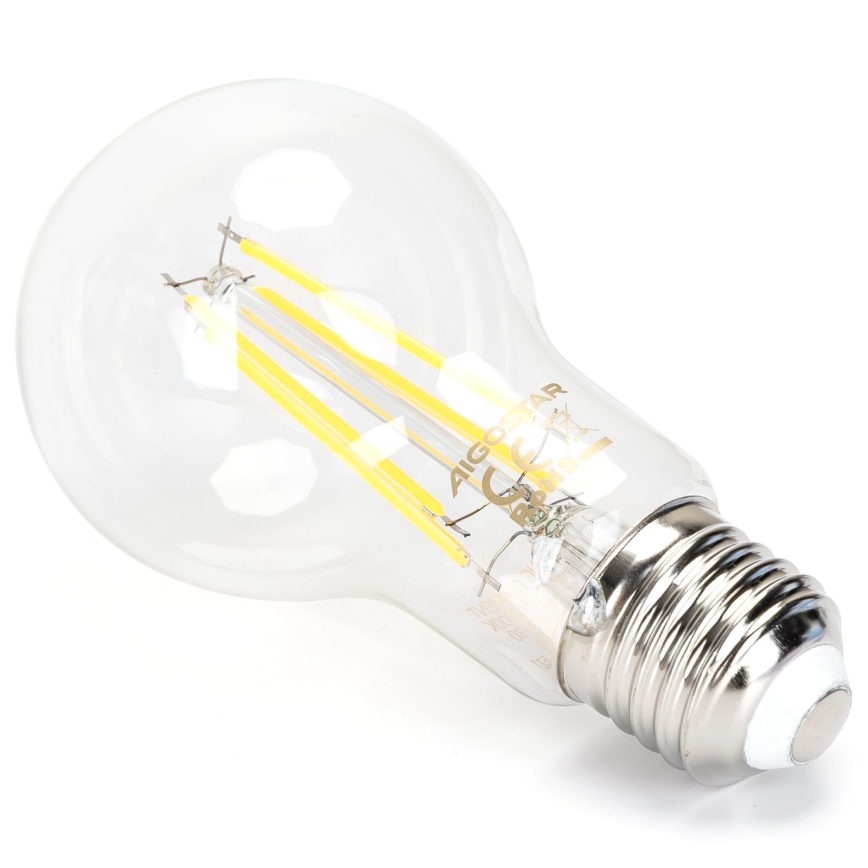 Bombilla LED regulable FILAMENT A60 E27/6W/230V 6500K - Aigostar