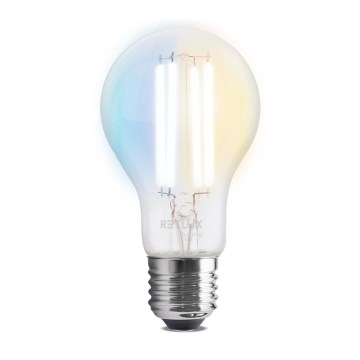 Bombilla LED regulable FILAMENT A60 E27/7W/230V 2700-6500K Wi-Fi Tuya