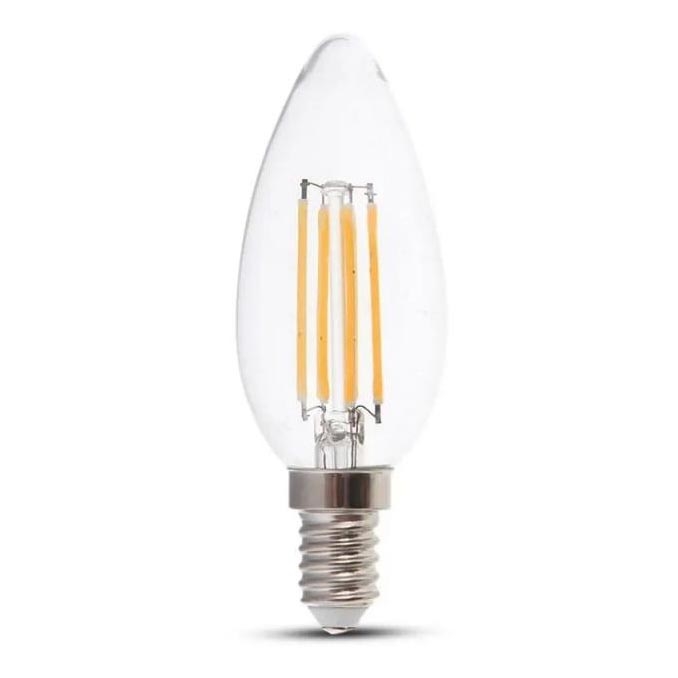 Bombilla LED regulable FILAMENT E14/4W/230V 3000K