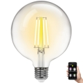 Bombilla LED regulable FILAMENT G125 E27/6W/230V 2700-6500K Wi-Fi - Aigostar