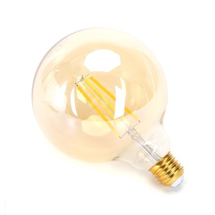 Bombilla LED regulable FILAMENT G125 E27/6W/230V 2700-6500K Wi-Fi - Aigostar