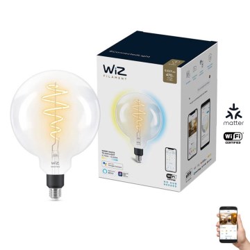 Bombilla LED regulable FILAMENT G200 E27/6,5W/230V 2700-6500K CRI 90 Wi-Fi - WiZ