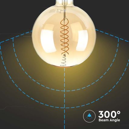 Bombilla LED regulable FILAMENT G200 E27/8W/230V 1800K