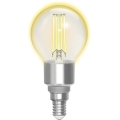 Bombilla LED regulable FILAMENT G45 E14/4,5W/230V 2700-6500K Wi-Fi - Aigostar