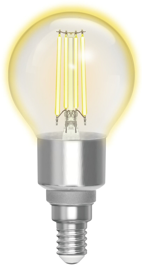 Bombilla LED regulable FILAMENT G45 E14/4,5W/230V 2700-6500K Wi-Fi - Aigostar
