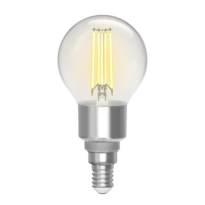 Bombilla LED regulable FILAMENT G45 E14/4,5W/230V 2700-6500K Wi-Fi - Aigostar