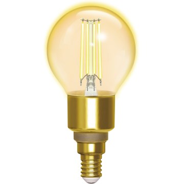 Bombilla LED regulable FILAMENT G45 E14/4,5W/230V 2700-6500K Wi-Fi - Aigostar