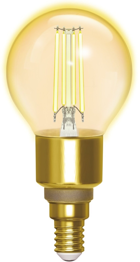 Bombilla LED regulable FILAMENT G45 E14/4,5W/230V 2700-6500K Wi-Fi - Aigostar