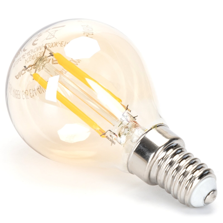 Bombilla LED regulable FILAMENT G45 E14/4W/230V 2200K - Aigostar