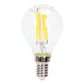 Bombilla LED regulable FILAMENT G45 E14/4W/230V 6500K - Aigostar