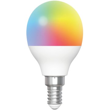 Bombilla LED regulable FILAMENT G45 E14/6,5W/230V 2700-6500K Wi-Fi - Aigostar