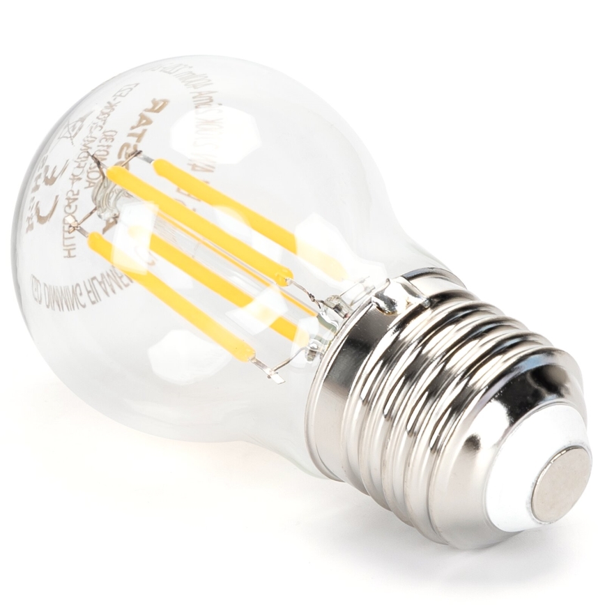 Bombilla LED regulable FILAMENT G45 E27/4W/230V 2700K - Aigostar