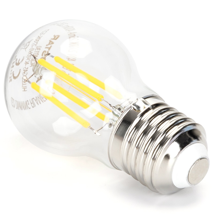 Bombilla LED regulable FILAMENT G45 E27/4W/230V 6500K - Aigostar