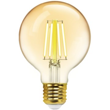 Bombilla LED regulable FILAMENT G80 E27/6W/230V 2700-6500K Wi-Fi - Aigostar