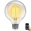 Bombilla LED regulable FILAMENT G95 E27/6W/230V 2700-6500K Wi-Fi - Aigostar