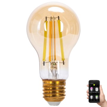 Bombilla LED regulable FILAMENT MESH Inteligente A60 E27/6W/230V 2700-6500K - Aigostar