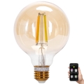 Bombilla LED regulable FILAMENT MESH Inteligente G95 E27/6W/230V 2700-6500K - Aigostar