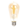 Bombilla LED regulable FILAMENT ST64 E27/6W/230V 2200K - Aigostar