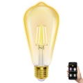 Bombilla LED regulable FILAMENT ST64 E27/6W/230V 2700-6500K Wi-Fi - Aigostar