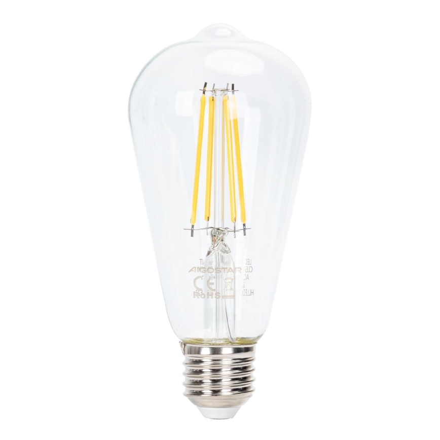 Bombilla LED regulable FILAMENT ST64 E27/6W/230V 2700K - Aigostar