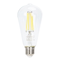 Bombilla LED regulable FILAMENT ST64 E27/6W/230V 6500K - Aigostar