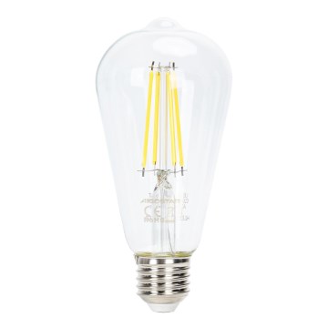 Bombilla LED regulable FILAMENT ST64 E27/6W/230V 6500K - Aigostar