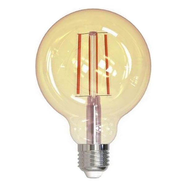 Bombilla LED regulable FILAMENT VINTAGE G95 E27/12W/230V 2000K
