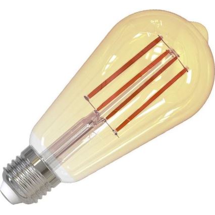Bombilla LED regulable FILAMENT VINTAGE ST64 E27/12W/230V 2000K