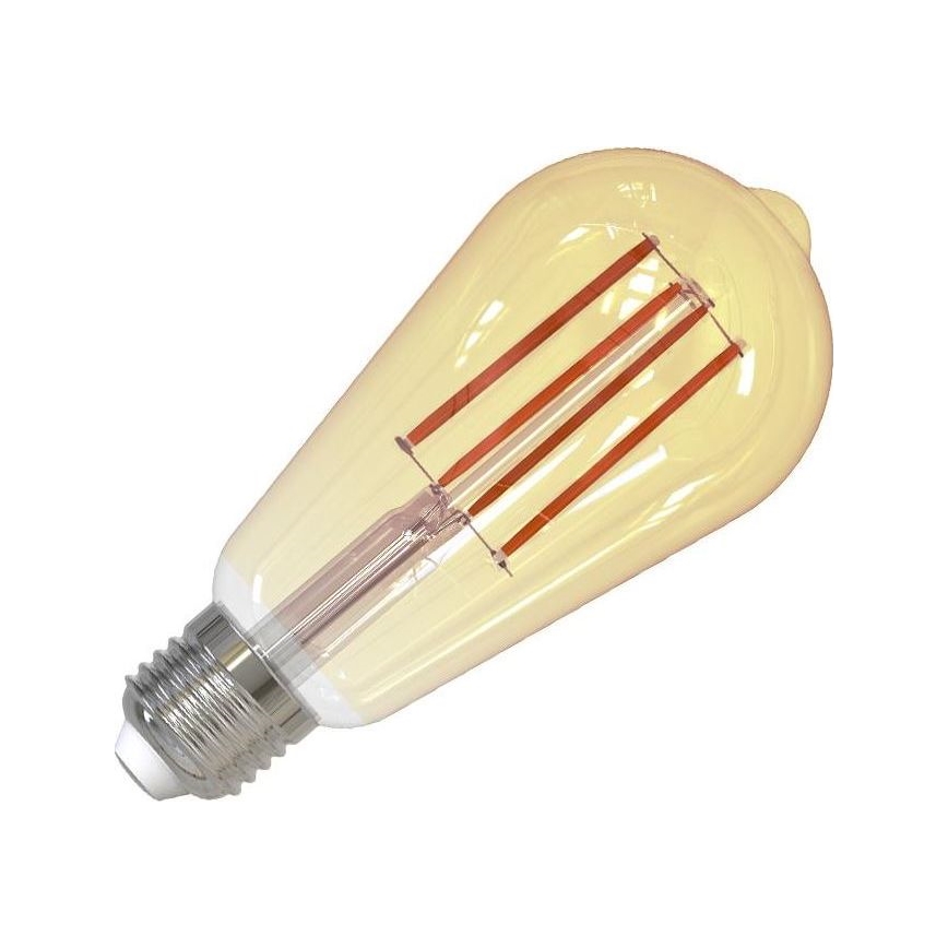 Bombilla LED regulable FILAMENT VINTAGE ST64 E27/12W/230V 2000K