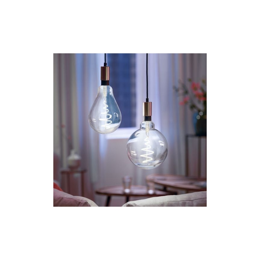 Bombilla LED regulable FILAMENT G200 E27/6,5W/230V 2700-6500K CRI 90 Wi-Fi - WiZ