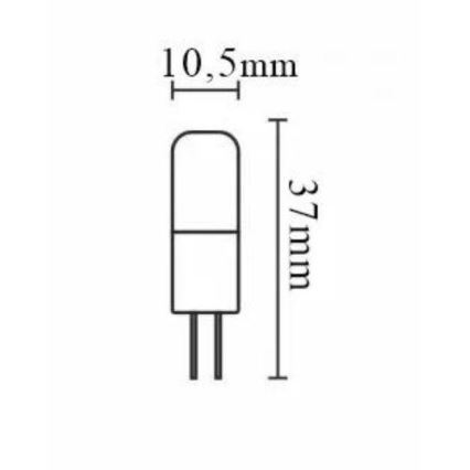 Bombilla LED regulable G4/2W/12V 4000K