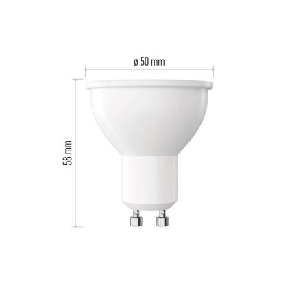 Bombilla LED regulable MR16 GU10/7W/230V 4000K