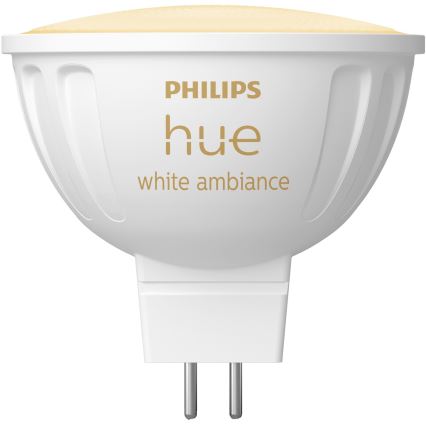 Bombilla LED regulable Philips Hue White Ambiance GU5,3/MR16/5,1W/12V 2200-6500K