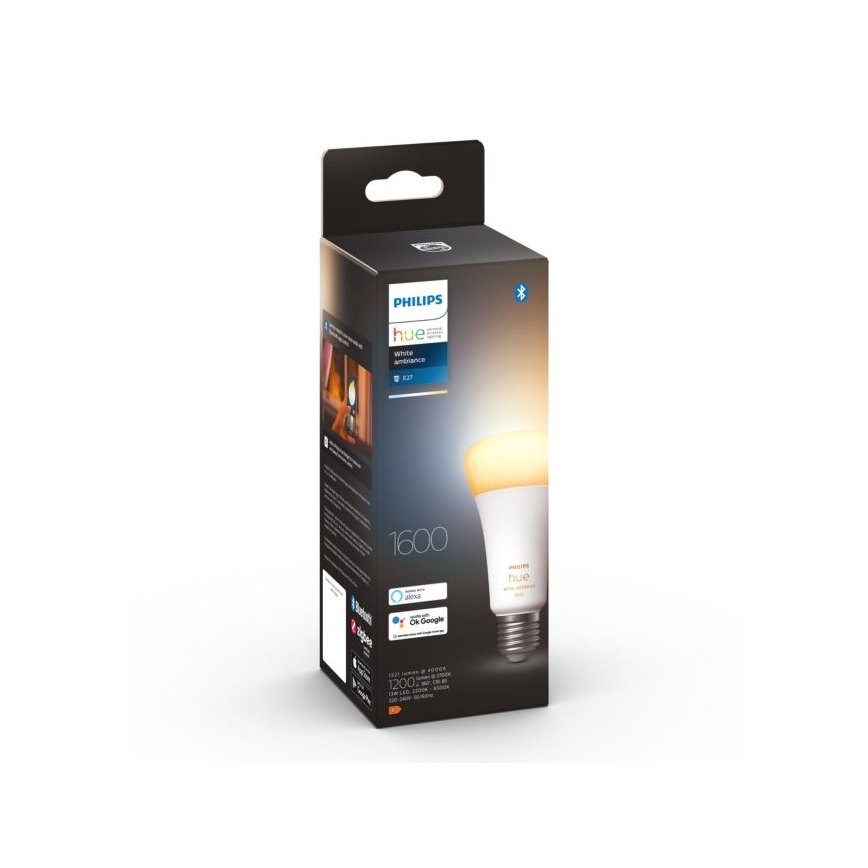 Bombilla LED regulable Philips Hue WHITE AMBIANCE E27/13W/230V 2200-6500K